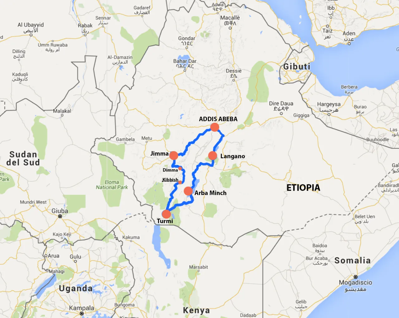 ETIOPIA tribu remote