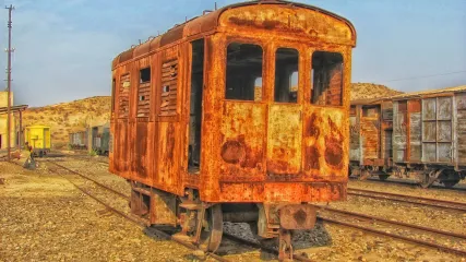 treno a vapore della ferrovia eritrea